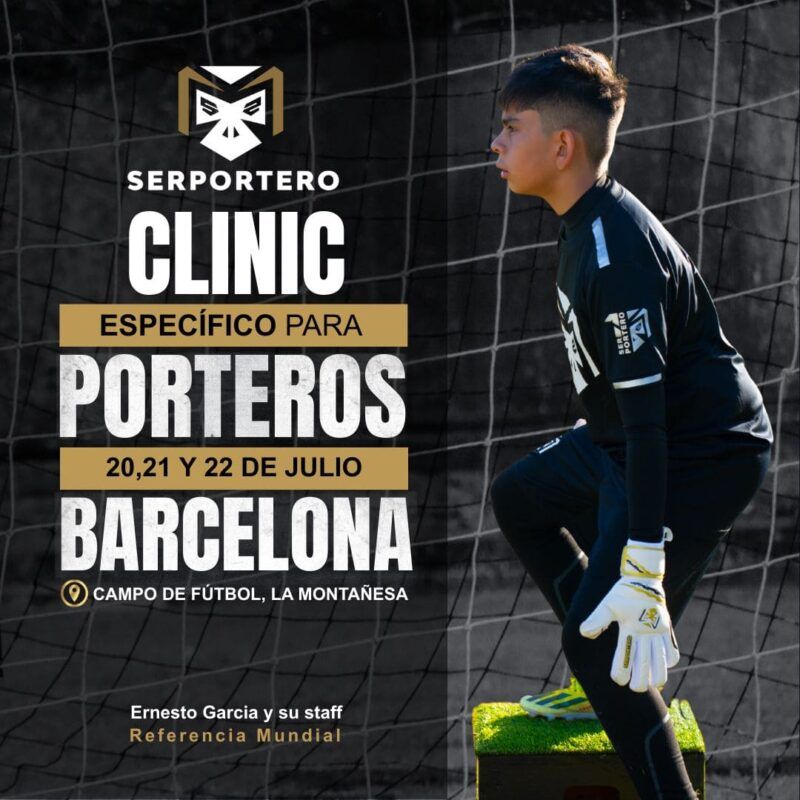Clinic de verano 2026 Barcelona (24, 25 y 26 de julio)