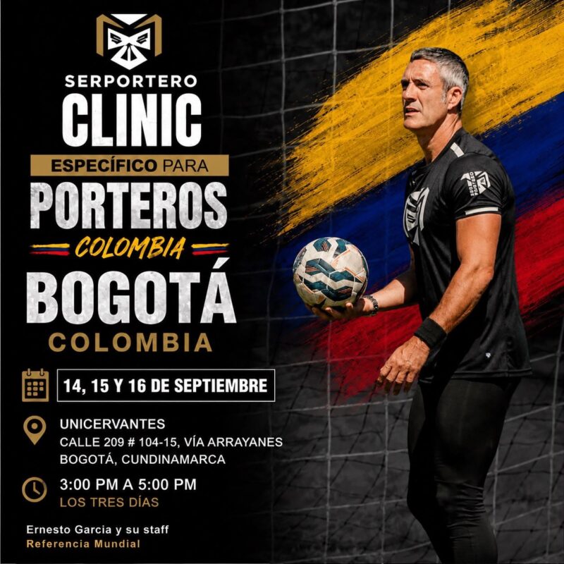 Clinic Bogotá, Colombia (7, 8, y 9 de septiembre)