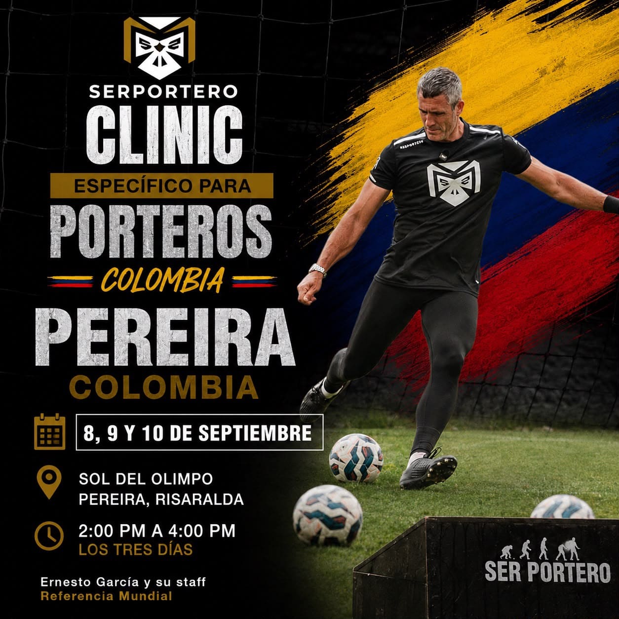 Clinic Pereira, Colombia (7, 8, y 9 de septiembre)